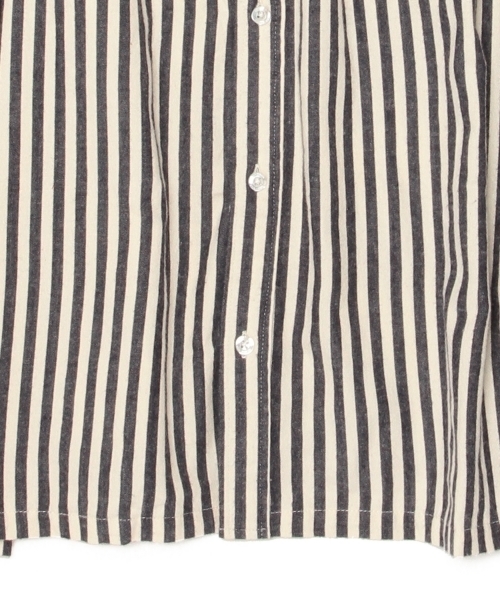 BEAMS BOY（ビームスボーイ）の「BEAMS BOY / ネルシャツワンピース 14FW **（ワンピース・レディース・ブラック/インディゴブルー/ネイビー・ONE SIZE）」の22枚目の写真