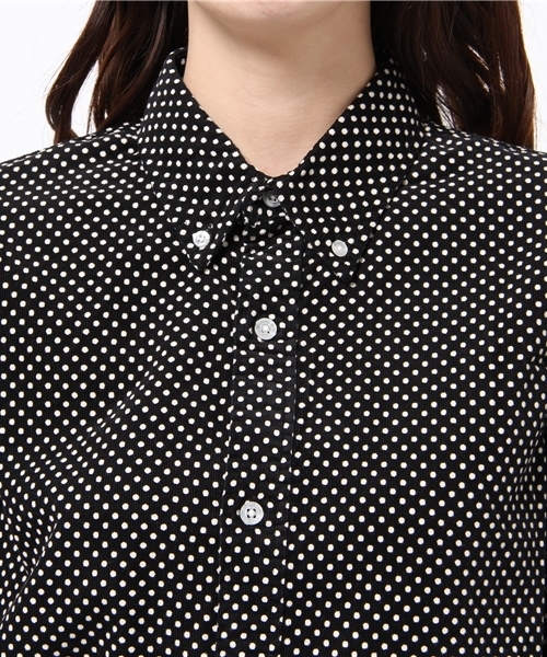 BEAMS BOY（ビームスボーイ）の「BEAMS BOY / ネルシャツワンピース 14FW **（ワンピース・レディース・ブラック/インディゴブルー/ネイビー・ONE SIZE）」の11枚目の写真