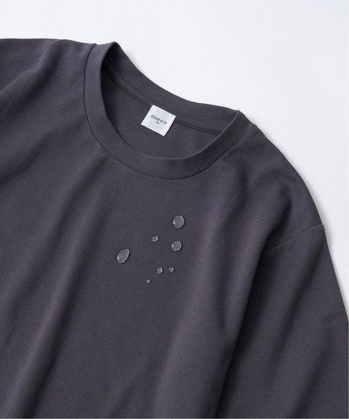 EDIFICE(エディフィス)の「《再入荷》汗染み防止 Functional cotton クルーネック Tシャツ(Tシャツ/カットソー・メンズ・イエロー/チャコールグレー/ブラック/ライトブルー/ホワイト/ベージュ・X-LARGE/SMALL/MEDIUM/LARGE)」の3枚目の写真