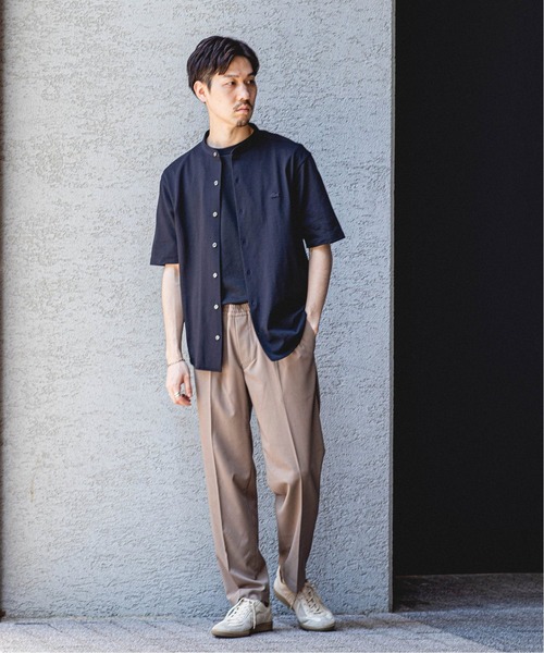 EDIFICE(エディフィス)の「《再入荷》汗染み防止 Functional cotton クルーネック Tシャツ(Tシャツ/カットソー・メンズ・イエロー/チャコールグレー/ブラック/ライトブルー/ホワイト/ベージュ・X-LARGE/SMALL/MEDIUM/LARGE)」の22枚目の写真