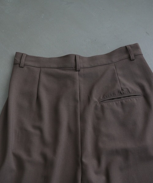 TUTTU（トゥトゥ）の「ルーズシルエット セットアップ 半袖ポケットジップシャツ&ワイドパンツ（セットアップ・メンズ・ネイビー/ブラック/ブラウン・S/M/L）」の17枚目の写真