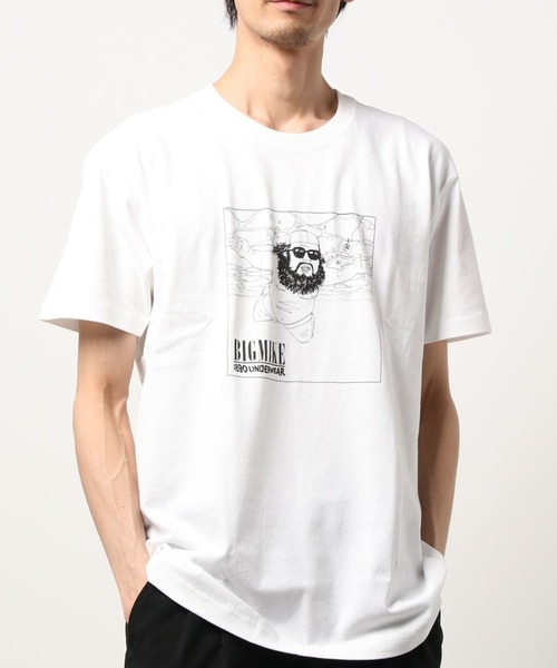 Big Mike ビッグマイク Nirojisan T Shirts 半袖プリントtシャツ Tシャツ カットソー Big Mike ビッグマイク のファッション通販 Zozotown