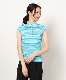 《ZOY》WOMENS サーフボーダー キャップスリーブポロ