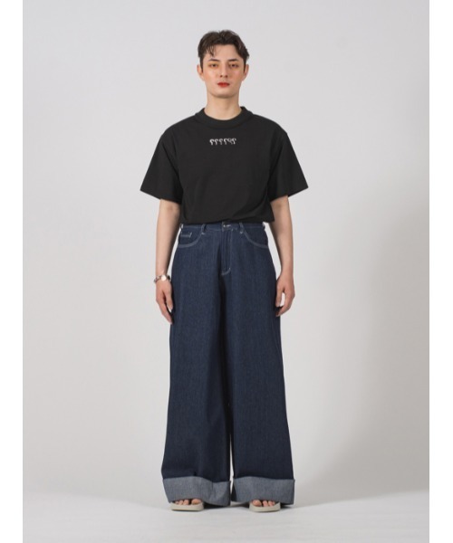 Questioning(クエスチョニング)の「【Questioning】iCONハイネック半袖Tシャツ(Tシャツ/カットソー・メンズ・ブラック/ホワイト・M/L)」の7枚目の写真