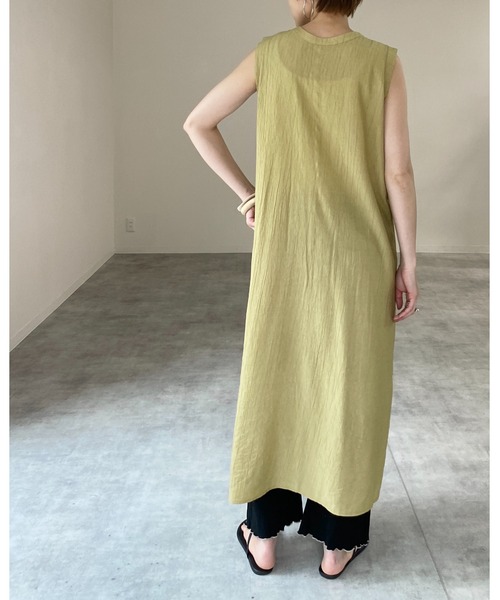 She's Closet（シーズクローゼット）の「ノースリーブ肩タック