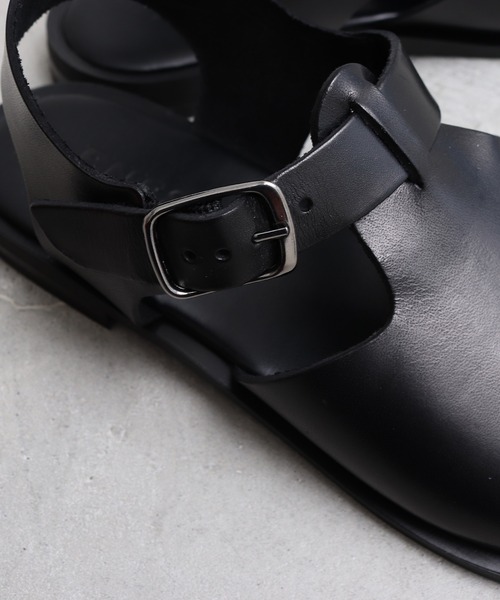 bulle de savon(ビュルデサボン)の「ENESS サンダル(サンダル・レディース・ダークブラウン/ブラック・38/36/37)」の5枚目の写真