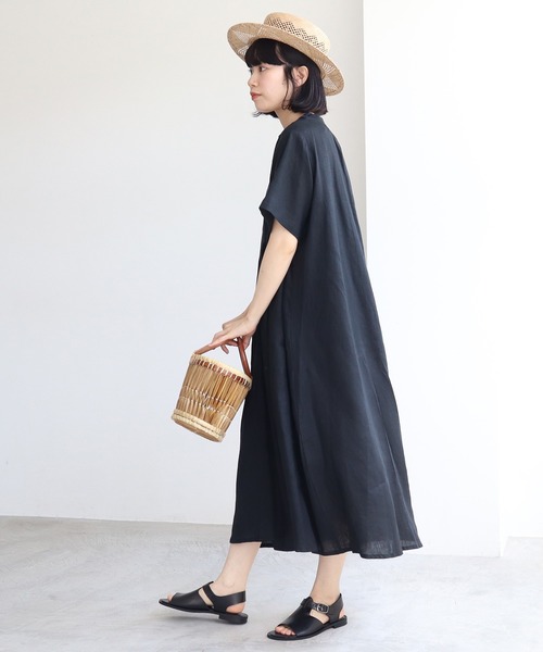 bulle de savon(ビュルデサボン)の「ENESS サンダル(サンダル・レディース・ダークブラウン/ブラック・38/36/37)」の19枚目の写真