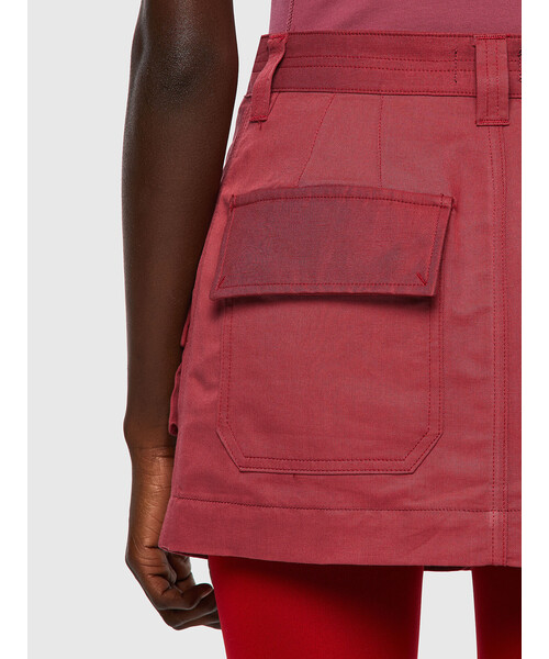 DIESEL（ディーゼル）の「レディース スカート ジップ マルチポケット（スカート・レディース・ピンク・28inch/26inch/30inch/24inch）」の3枚目の写真