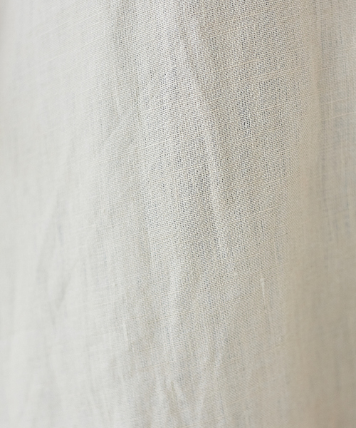 abahouse mavie（アバハウスマヴィ）の「ecru　フレンチリネンオーバーシャツ（シャツ/ブラウス・レディース・ホワイト/ブラック/ベージュ/ブラウン/ラベンダー・フリー）」の19枚目の写真