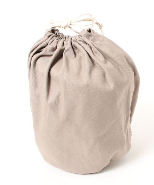 VIOLAd'ORO（ヴィオラドーロ）の「VIOLAｄ′OROヴィオラドーロ/巾着インナー付きアバカ素材編み込みカゴBAG（かごバッグ・レディース・ブラウン/ナチュラル・FREE）」の5枚目の写真