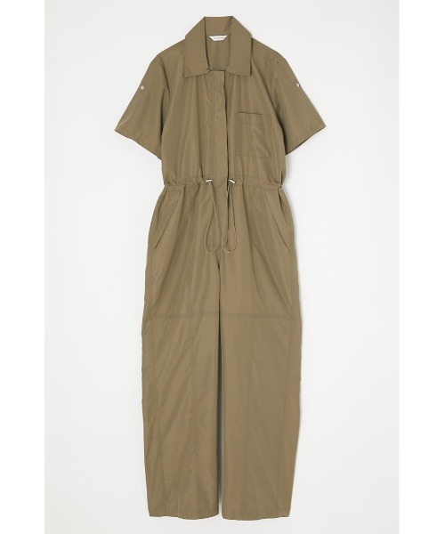 MOUSSY(マウジー)の「TAFFETA ジャンプスーツ(つなぎ/オールインワン・レディース・ライトカーキ/ダークネイビー・1/2)」の10枚目の写真