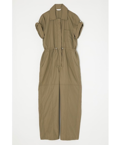 MOUSSY(マウジー)の「TAFFETA ジャンプスーツ(つなぎ/オールインワン・レディース・ライトカーキ/ダークネイビー・1/2)」の16枚目の写真