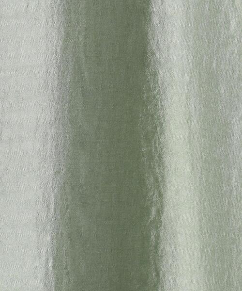 BEAUTY&YOUTH UNITED ARROWS（ビューティーアンドユースユナイテッドアローズ）の「BY オープンカラー5分袖シャツ◆（シャツ/ブラウス・レディース・ダークブラウン/シャーベット/ライム・FREE）」の20枚目の写真