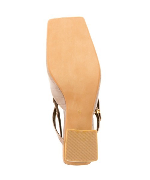 RANDA（ランダ）の「ワイドスクエアトゥバックストラップパンプス（パンプス・レディース・ベージュ/ブラウン/グレイッシュベージュ・LL/M/L/S）」の21枚目の写真