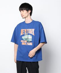 ∴WEGO/別注MTAプリントビッグシルエット半袖Tシャツ