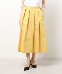 ∴【GRANDMA MAMA DAUGHTER / グランママドーター】ボックスプリーツイージースカート TK811031