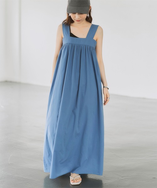 titivate（ティティベイト）の「ｱｼﾝﾒﾄﾘｰﾃﾞｻﾞｲﾝﾆｯﾄｷｬﾐｿｰﾙ（キャミソール・レディース・ブラック/レッド/ピンク/グリーン/グレイッシュベージュ・S/M）」の6枚目の写真