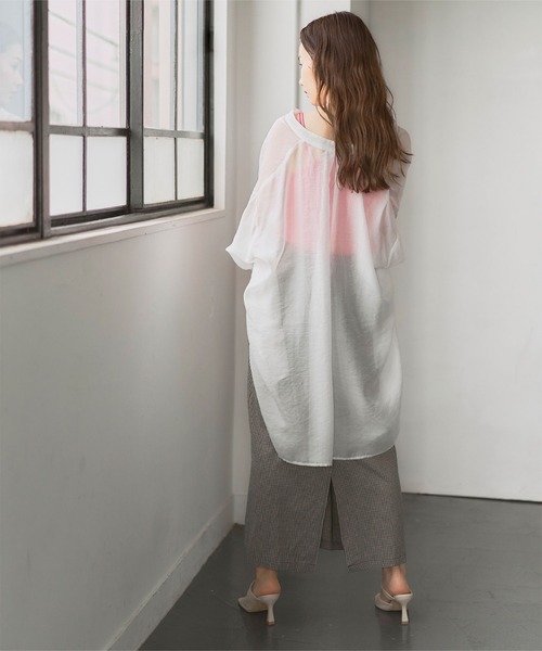 titivate（ティティベイト）の「ｱｼﾝﾒﾄﾘｰﾃﾞｻﾞｲﾝﾆｯﾄｷｬﾐｿｰﾙ（キャミソール・レディース・ブラック/レッド/ピンク/グリーン/グレイッシュベージュ・S/M）」の20枚目の写真