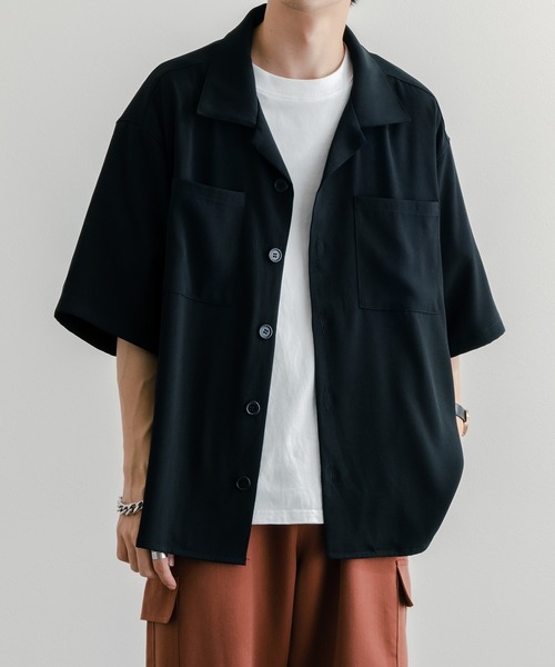 epnok(エプノック)の「オープンカラーCPOシャツ(シャツ/ブラウス・メンズ・ブラック/ブルーグレー/ナチュラル・SMALL/MEDIUM/LARGE)」の20枚目の写真