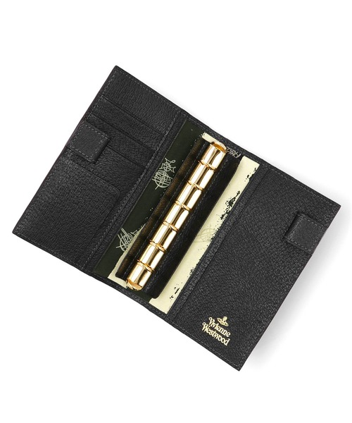 Vivienne Westwood ACCESSORIES（ヴィヴィアンウエストウッドアクセサリー）の「EXECUTIVE / 手帳【859172 C99E】（手帳/メモ帳・レディース・ブラック・FREE）」の3枚目の写真