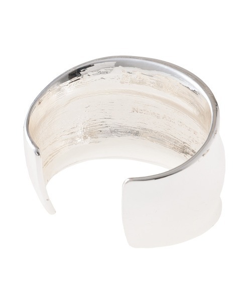 ten.×clane  knoll bangle バングル　シルバー CLANE（クラネ）の「VOLUME BANGLE（バングル/リストバンド