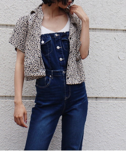 one way（ワンウェイ）の「【oneway Jeans】BACKリボンデニムサロペット（サロペット/オーバーオール・レディース・ライトブルー/ダークブルー・S/M）」の21枚目の写真