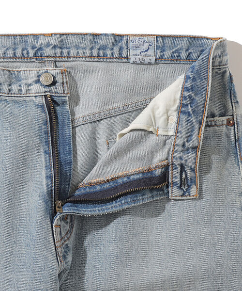 orSlow(オアスロウ)の「orSlow ×BEAMS / 別注 Dad's Denim 10years Wash(デニムパンツ・メンズ・サックスブルー・2(M)/3(L)/4(LL)/5(3L))」の4枚目の写真