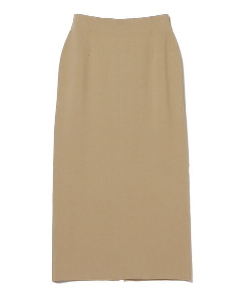 Demi-Luxe BEAMS（デミルクス ビームス）の「Demi-Luxe BEAMS / ミラノリブ ロング タイトスカート（スカート・レディース・ブラック/ベージュ/サックスブルー・38/36）」の16枚目の写真