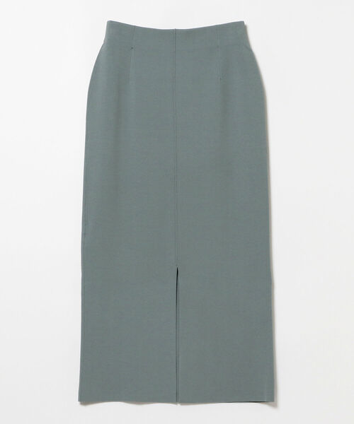 Demi-Luxe BEAMS（デミルクス ビームス）の「Demi-Luxe BEAMS / ミラノリブ ロング タイトスカート（スカート・レディース・ブラック/ベージュ/サックスブルー・38/36）」の21枚目の写真