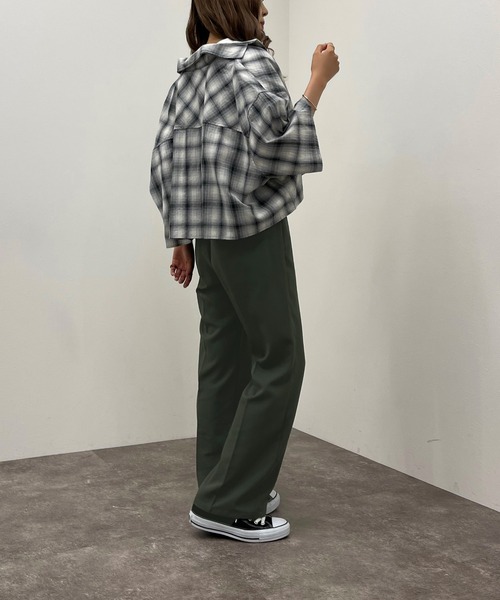 apres jour mignon(アプレジュールミニョン)の「アソート柄ショートシャツ 【ZOZOTOWN限定アイテム】(シャツ/ブラウス・レディース・その他/ブラック系その他2/グレー系その他/グリーン系その他/ブルー系その他・X-LARGE/フリー)」の18枚目の写真