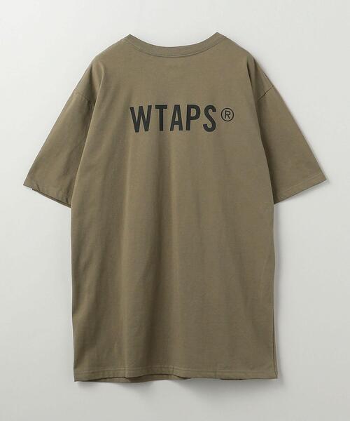 WTAPS（ダブルタップス）の「＜WTAPS(ダブルタップス)＞ V/ TEE/Tシャツ■■■（Tシャツ/カットソー・メンズ・オリーブ/ブラック・SMALL/LARGE/MEDIUM）」の3枚目の写真