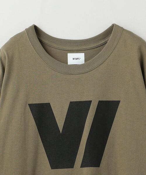 WTAPS（ダブルタップス）の「＜WTAPS(ダブルタップス)＞ V/ TEE/Tシャツ■■■（Tシャツ/カットソー・メンズ・オリーブ/ブラック・SMALL/LARGE/MEDIUM）」の4枚目の写真
