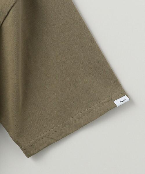 WTAPS（ダブルタップス）の「＜WTAPS(ダブルタップス)＞ V/ TEE/Tシャツ■■■（Tシャツ/カットソー・メンズ・オリーブ/ブラック・SMALL/LARGE/MEDIUM）」の5枚目の写真