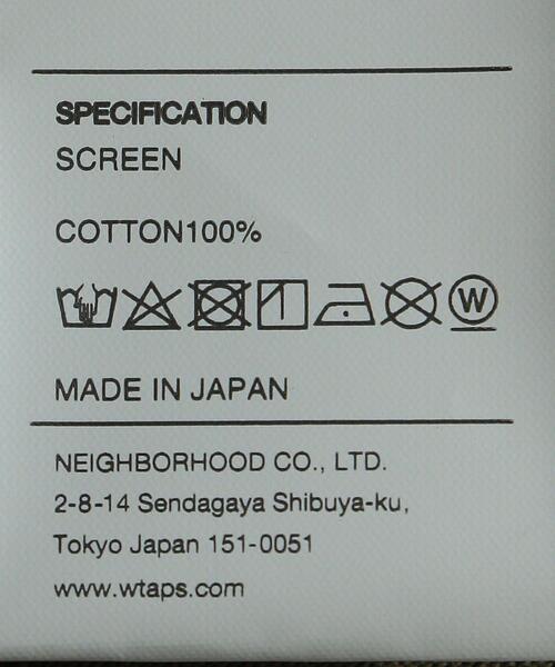 WTAPS（ダブルタップス）の「＜WTAPS(ダブルタップス)＞ V/ TEE/Tシャツ■■■（Tシャツ/カットソー・メンズ・オリーブ/ブラック・SMALL/LARGE/MEDIUM）」の13枚目の写真