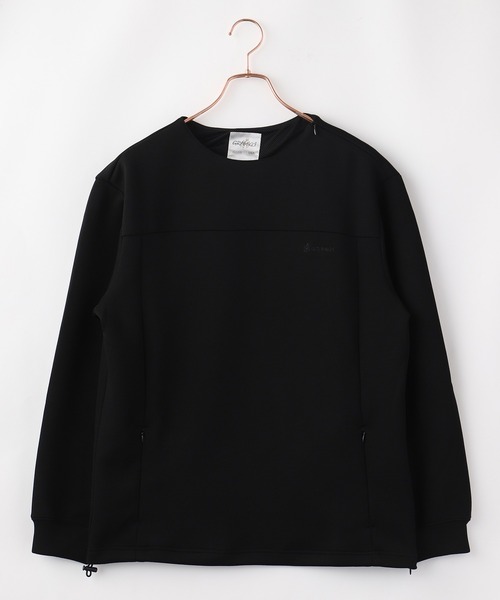 Gramicci(グラミチ)の「【GRAMICCI/グラミチ】TECH KNIT PULLOVER GUJK-21F023(スウェット・メンズ・ブラック/ベージュ/チャコールグレー・MEDIUM/X-LARGE/LARGE)」の6枚目の写真