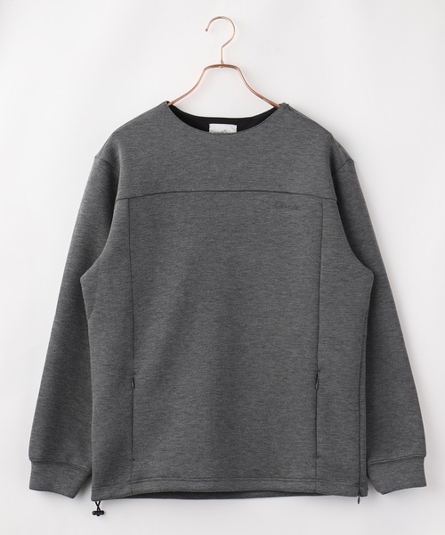 Gramicci(グラミチ)の「【GRAMICCI/グラミチ】TECH KNIT PULLOVER GUJK-21F023(スウェット・メンズ・ブラック/ベージュ/チャコールグレー・MEDIUM/X-LARGE/LARGE)」の15枚目の写真