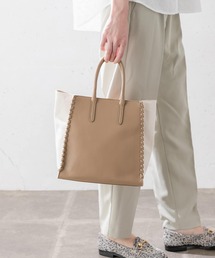 URBAN RESEARCH Sonny Label | かがりステッチ配色トートバッグ(トートバッグ)
