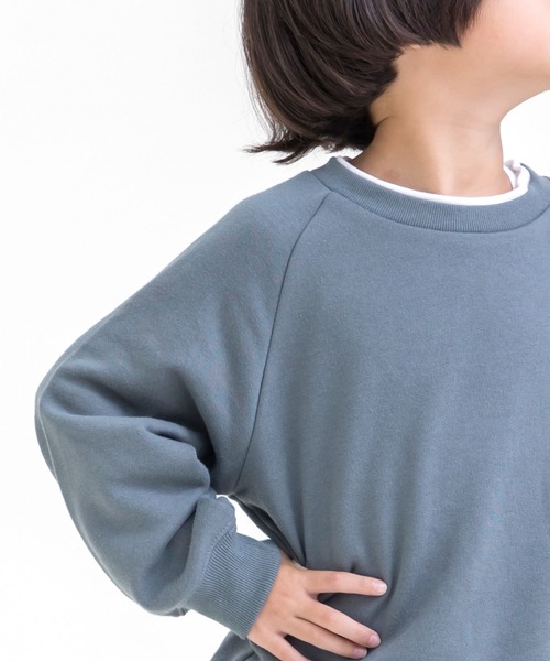 SUNDAYS SUN(サンデイズ サン)の「レイヤードトレーナー(スウェット・キッズ・チャコール/テラコッタ/キャメル/ブルー系その他・100/110/90/140/130/80/120)」の12枚目の写真