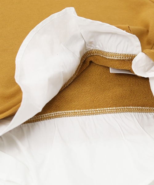 SUNDAYS SUN(サンデイズ サン)の「レイヤードトレーナー(スウェット・キッズ・チャコール/テラコッタ/キャメル/ブルー系その他・100/110/90/140/130/80/120)」の18枚目の写真