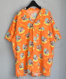 MICKEY MOUSE（ミッキーマウス）の「【ヴィンテージ古着】90's Mickey/ミッキー 総柄 アロハシャツ（シャツ/ブラウス・メンズ）」