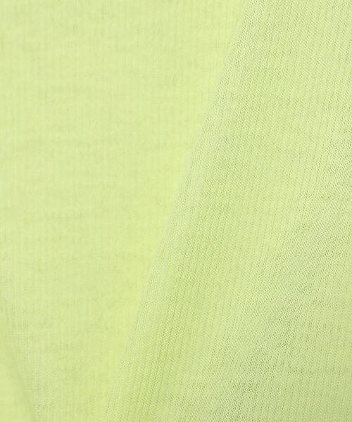H　BEAUTY&YOUTH UNITED ARROWS（エイチビューティーアンドユースユナイテッドアローズ）の「＜H＞COTTON RIB HIGH NECK/カットソー（Tシャツ/カットソー・レディース・ホワイト/ブラック/ダークグリーン/オレンジ/モカ/ライラック/ライム・FREE）」の19枚目の写真