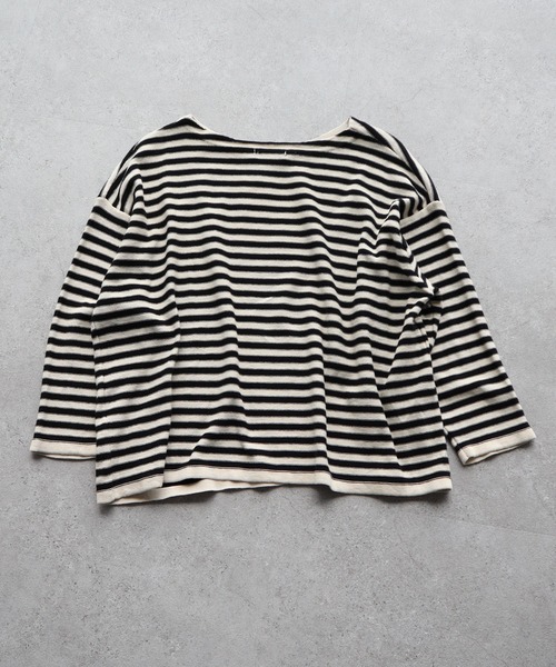 CRAFT STANDARD BOUTIQUE（クラフトスタンダードブティック）の「【ウォッシャブル】7分袖ニットプルオーバー　＊◇（ニット/セーター・レディース・ブラウン系その他7/モカ/ブラック/ブラック系その他4・FREE）」の14枚目の写真