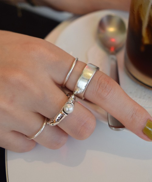 e.m.（イーエム）の「my pearl ring（リング・レディース・シルバー・#15/#9/#13/#11/#19/#17）」の14枚目の写真