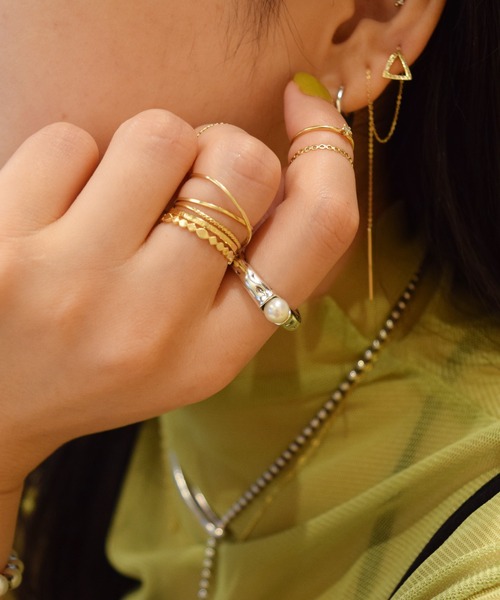 e.m.（イーエム）の「my pearl ring（リング・レディース・シルバー・#15/#9/#13/#11/#19/#17）」の13枚目の写真