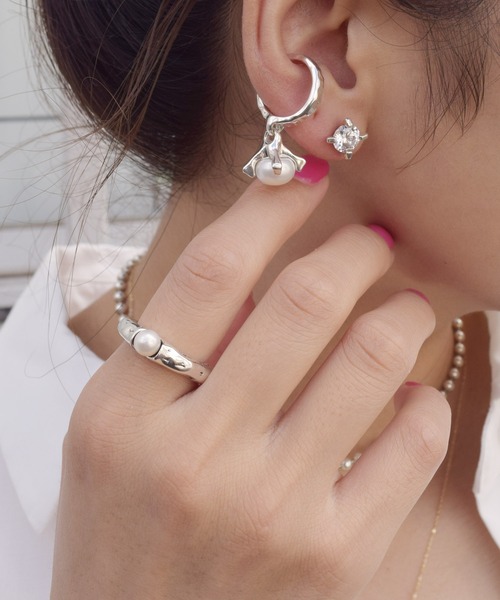 e.m.（イーエム）の「my pearl ring（リング・レディース・シルバー・#15/#9/#13/#11/#19/#17）」の9枚目の写真