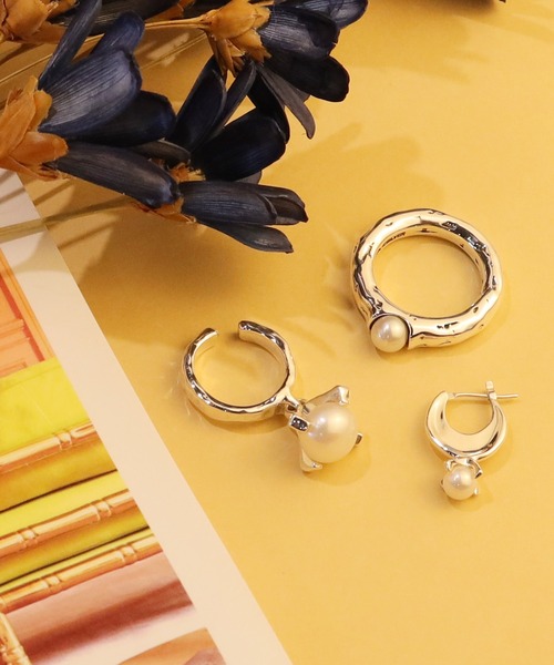 e.m.（イーエム）の「my pearl ring（リング・レディース・シルバー・#15/#9/#13/#11/#19/#17）」の4枚目の写真