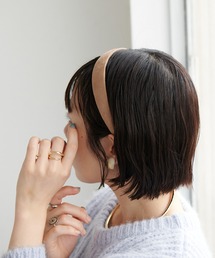 スエードカチューシャ