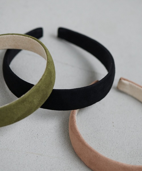 DISCOAT（ディスコート）の「スエードカチューシャ（カチューシャ・レディース・ブラック/グリーン/ピンク・FREE）」の8枚目の写真