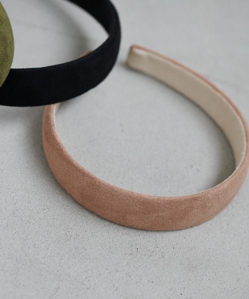 DISCOAT（ディスコート）の「スエードカチューシャ（カチューシャ・レディース・ブラック/グリーン/ピンク・FREE）」の10枚目の写真