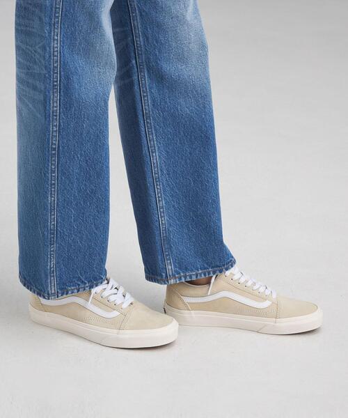 VANS（バンズ）の「＜VANS(ヴァンズ)＞ OLD SKOOL スエード スニーカー（スニーカー・レディース・ネイビー/ナチュラル・23cm/23.5cm/24cm/24.5cm）」の8枚目の写真